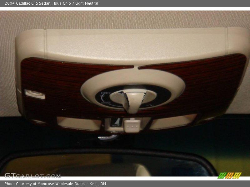 Blue Chip / Light Neutral 2004 Cadillac CTS Sedan