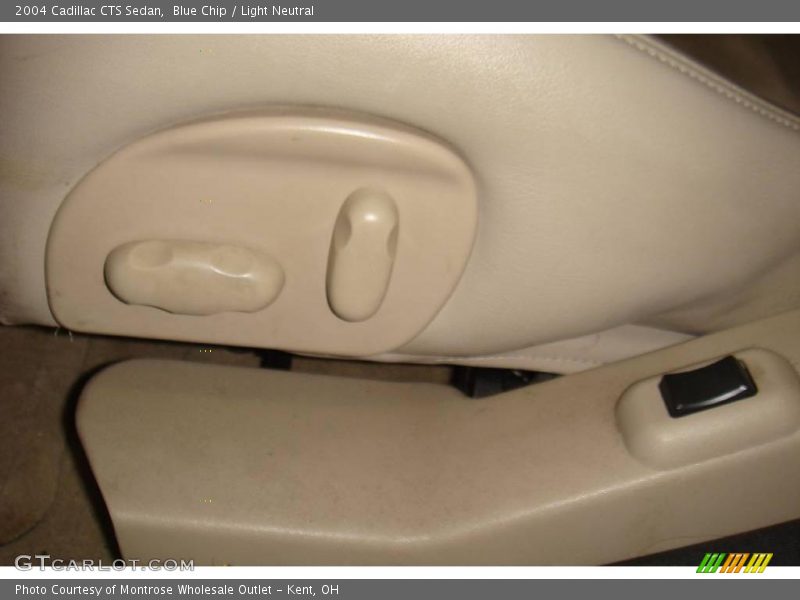 Blue Chip / Light Neutral 2004 Cadillac CTS Sedan