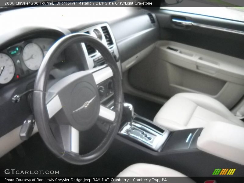 Bright Silver Metallic / Dark Slate Gray/Light Graystone 2006 Chrysler 300 Touring