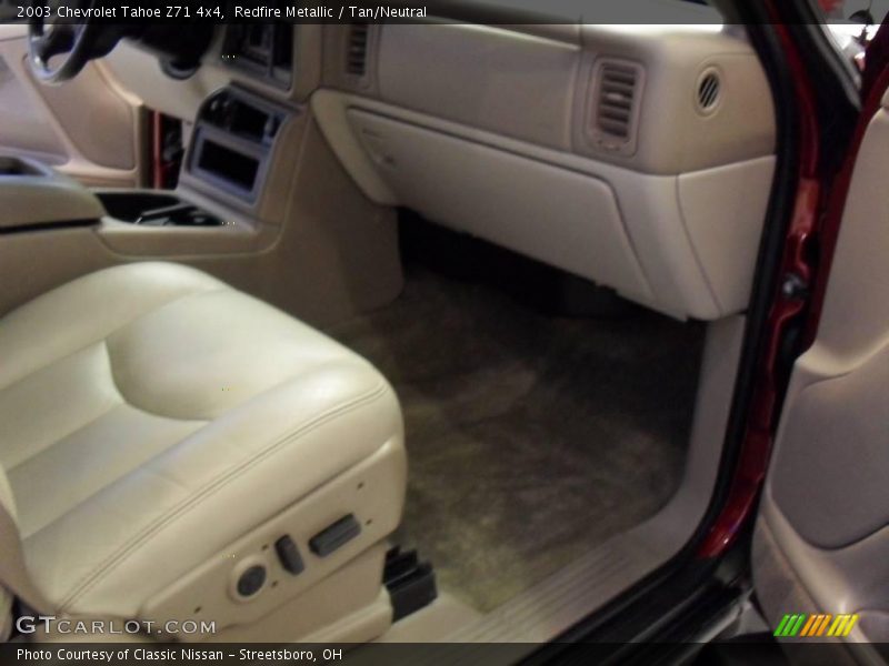 Redfire Metallic / Tan/Neutral 2003 Chevrolet Tahoe Z71 4x4