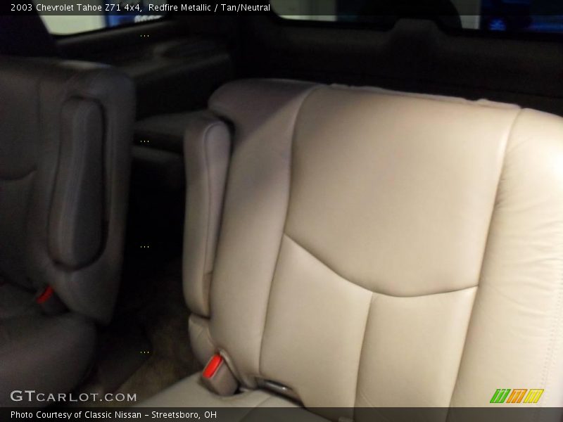 Redfire Metallic / Tan/Neutral 2003 Chevrolet Tahoe Z71 4x4