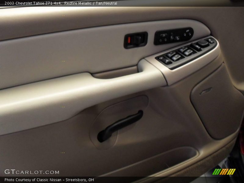 Redfire Metallic / Tan/Neutral 2003 Chevrolet Tahoe Z71 4x4