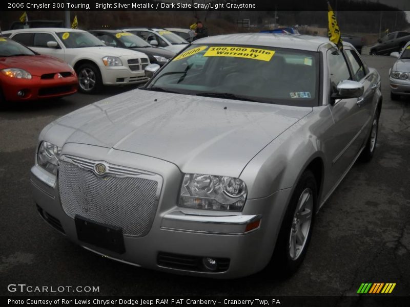 Bright Silver Metallic / Dark Slate Gray/Light Graystone 2006 Chrysler 300 Touring