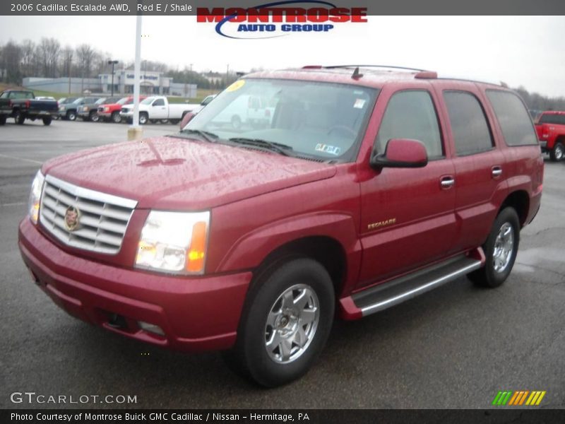 Red E / Shale 2006 Cadillac Escalade AWD