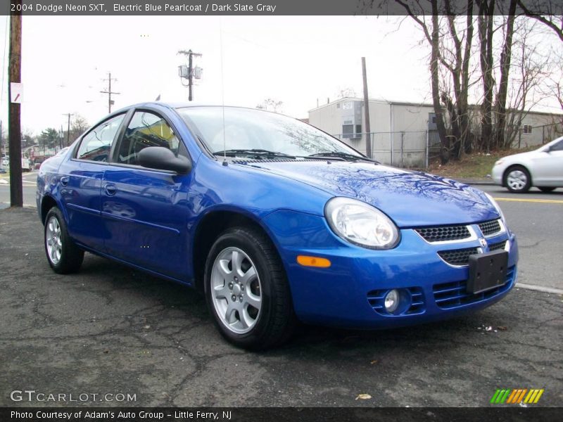 Electric Blue Pearlcoat / Dark Slate Gray 2004 Dodge Neon SXT