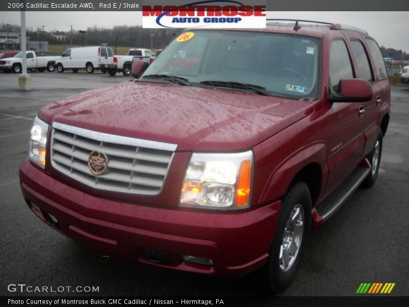 Red E / Shale 2006 Cadillac Escalade AWD