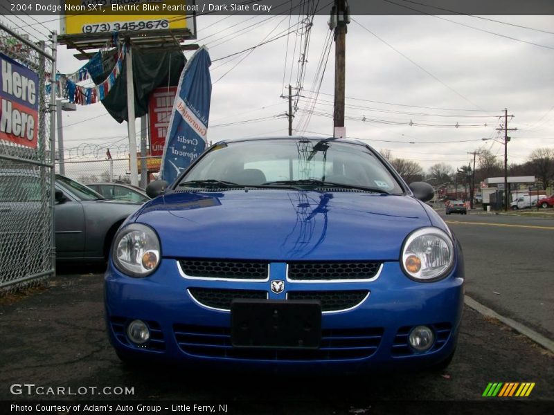 Electric Blue Pearlcoat / Dark Slate Gray 2004 Dodge Neon SXT