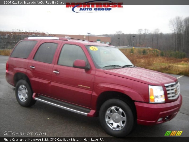 Red E / Shale 2006 Cadillac Escalade AWD