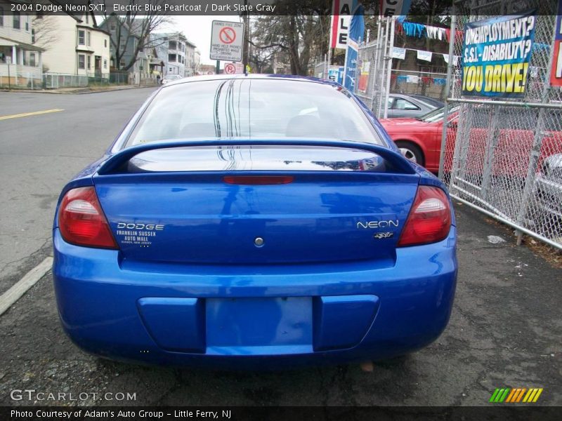 Electric Blue Pearlcoat / Dark Slate Gray 2004 Dodge Neon SXT