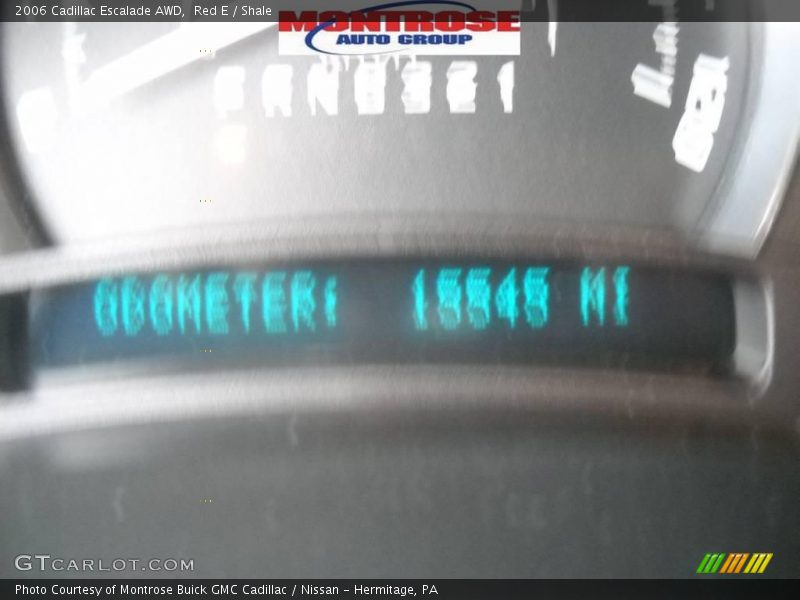 Red E / Shale 2006 Cadillac Escalade AWD