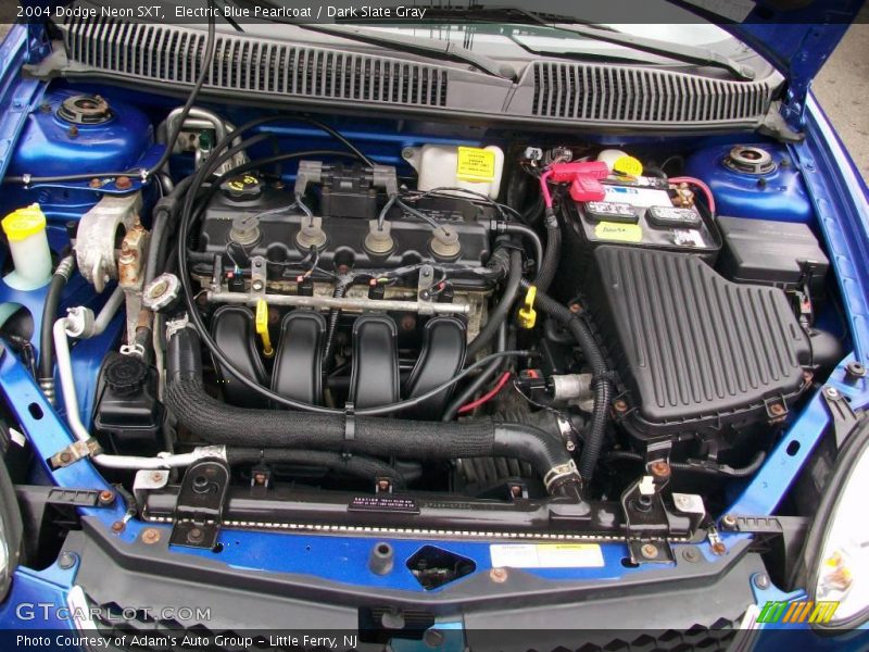 Electric Blue Pearlcoat / Dark Slate Gray 2004 Dodge Neon SXT