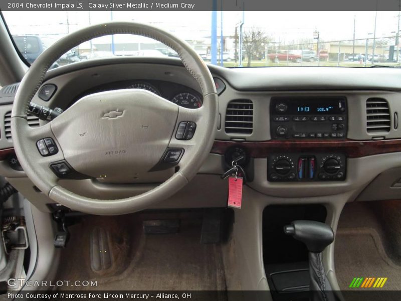 Galaxy Silver Metallic / Medium Gray 2004 Chevrolet Impala LS