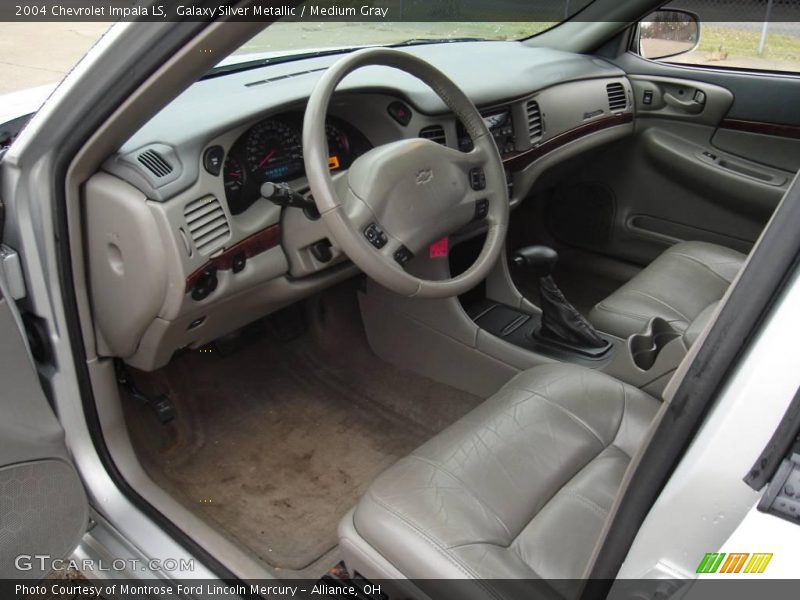 Galaxy Silver Metallic / Medium Gray 2004 Chevrolet Impala LS