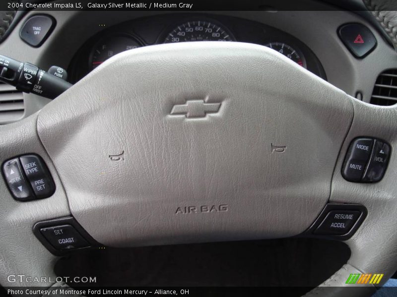 Galaxy Silver Metallic / Medium Gray 2004 Chevrolet Impala LS