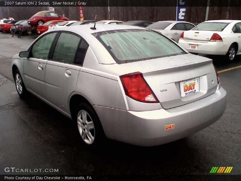 Silver Nickel / Gray 2007 Saturn ION 2 Sedan
