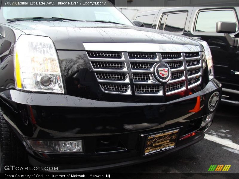 Black Raven / Ebony/Ebony 2007 Cadillac Escalade AWD