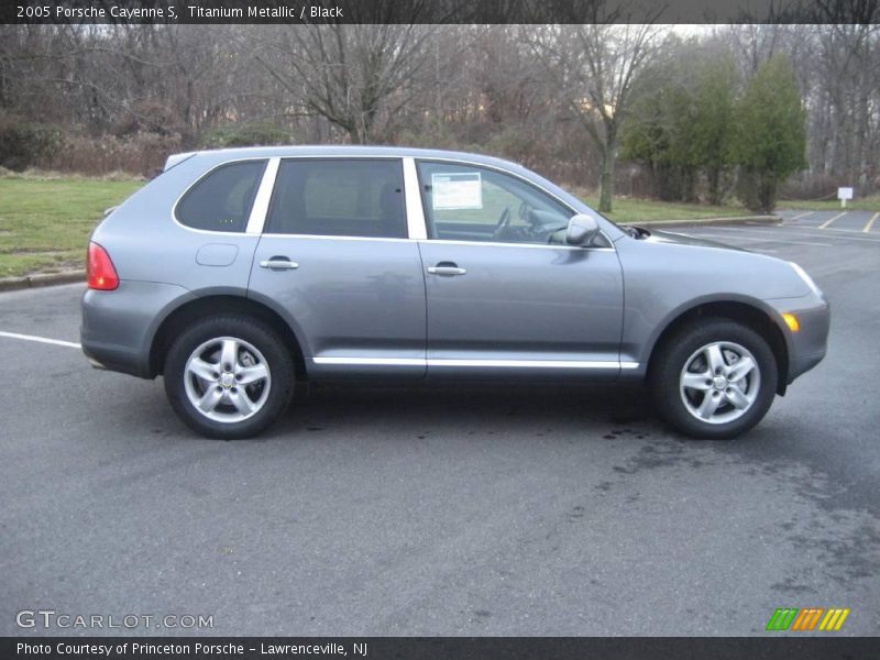 Titanium Metallic / Black 2005 Porsche Cayenne S