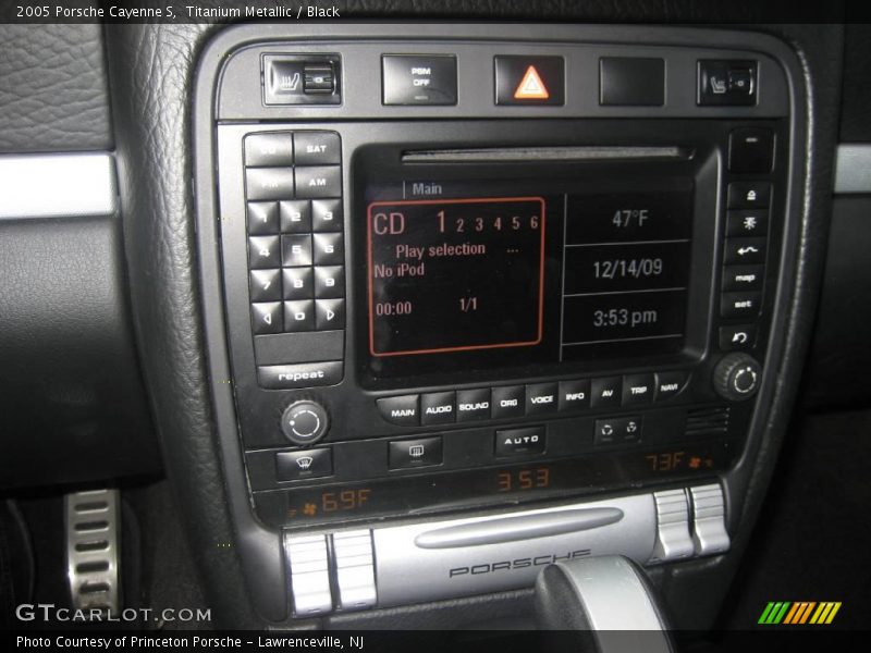 Titanium Metallic / Black 2005 Porsche Cayenne S