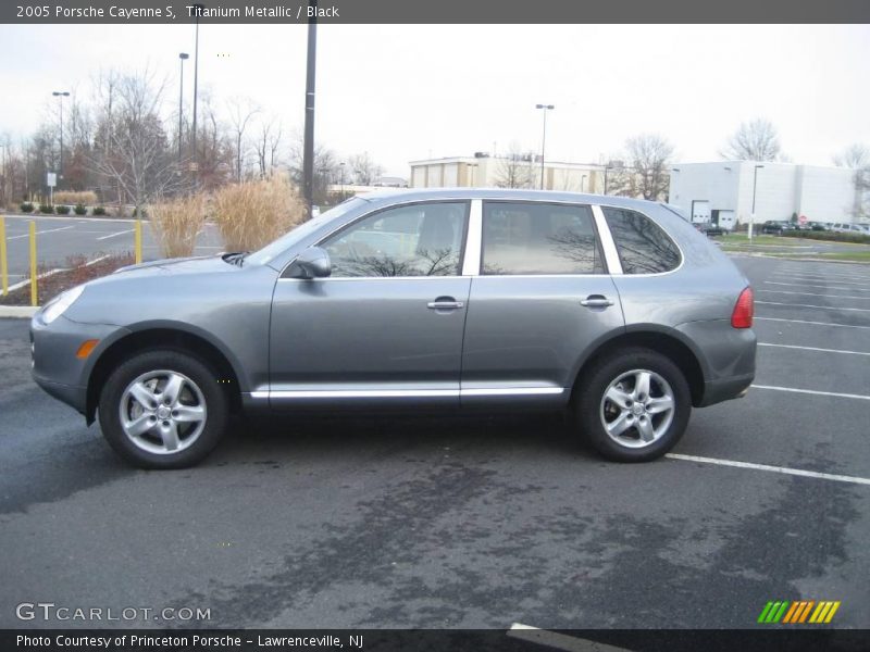 Titanium Metallic / Black 2005 Porsche Cayenne S