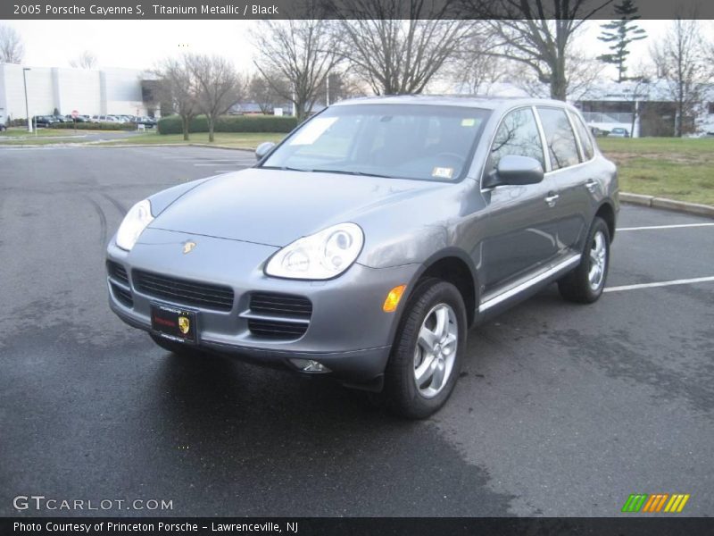 Titanium Metallic / Black 2005 Porsche Cayenne S