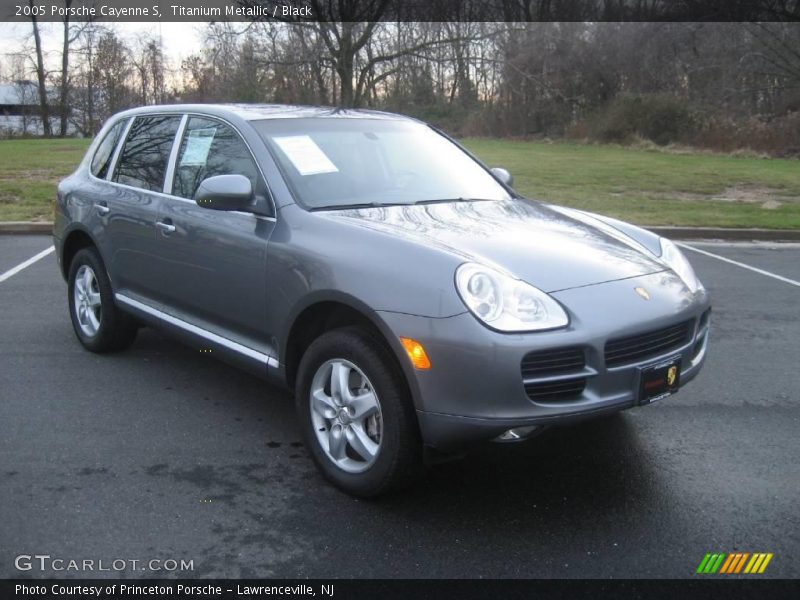 Titanium Metallic / Black 2005 Porsche Cayenne S