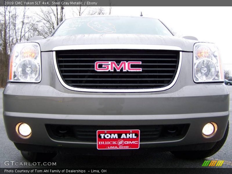 Steel Gray Metallic / Ebony 2009 GMC Yukon SLT 4x4