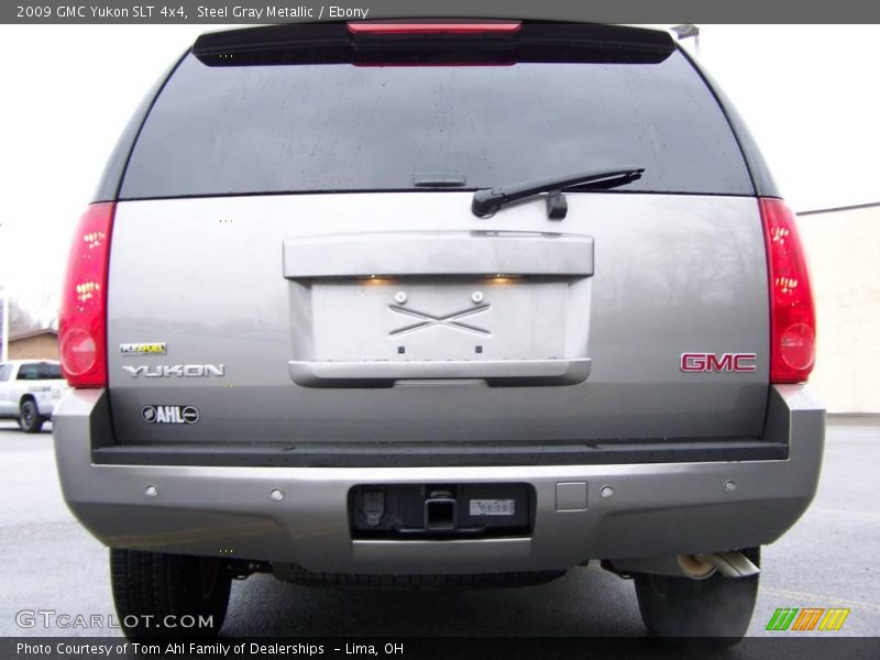 Steel Gray Metallic / Ebony 2009 GMC Yukon SLT 4x4