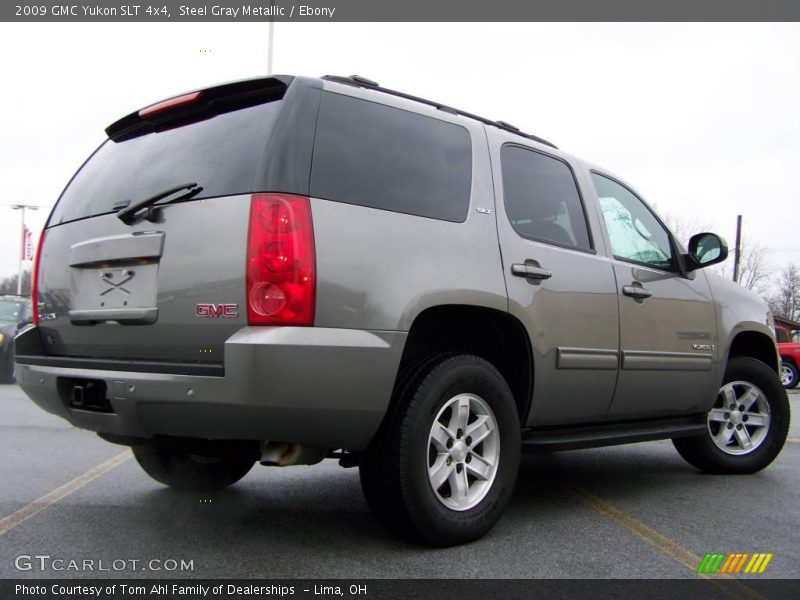 Steel Gray Metallic / Ebony 2009 GMC Yukon SLT 4x4