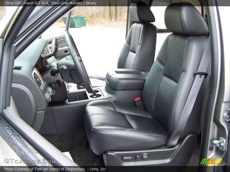 Steel Gray Metallic / Ebony 2009 GMC Yukon SLT 4x4