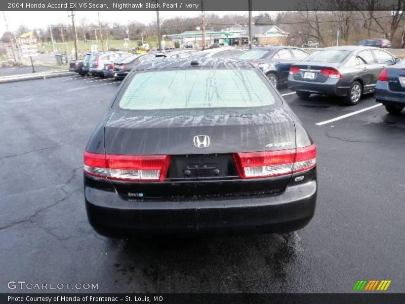 Nighthawk Black Pearl / Ivory 2004 Honda Accord EX V6 Sedan