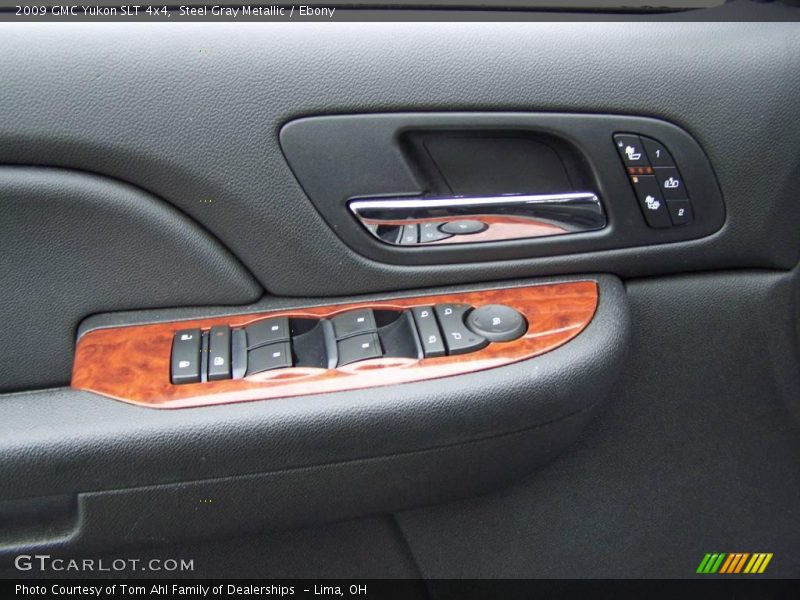 Steel Gray Metallic / Ebony 2009 GMC Yukon SLT 4x4
