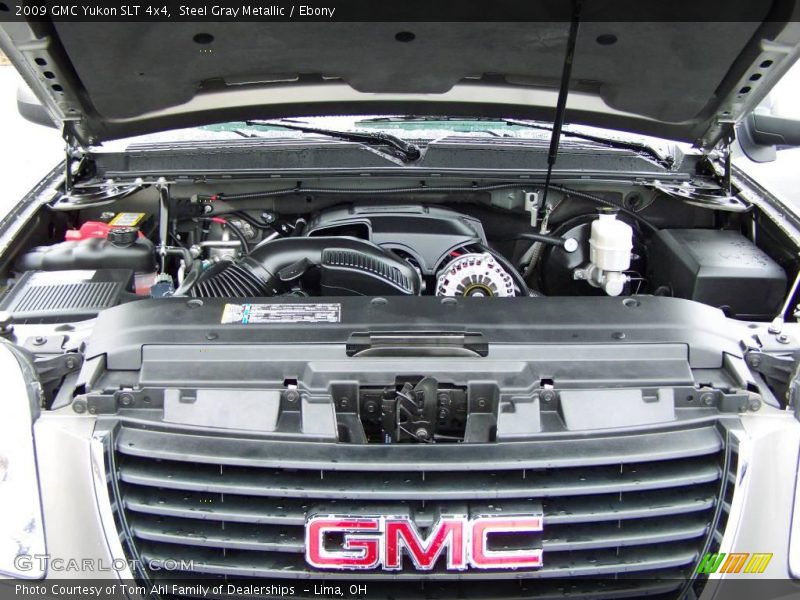 Steel Gray Metallic / Ebony 2009 GMC Yukon SLT 4x4