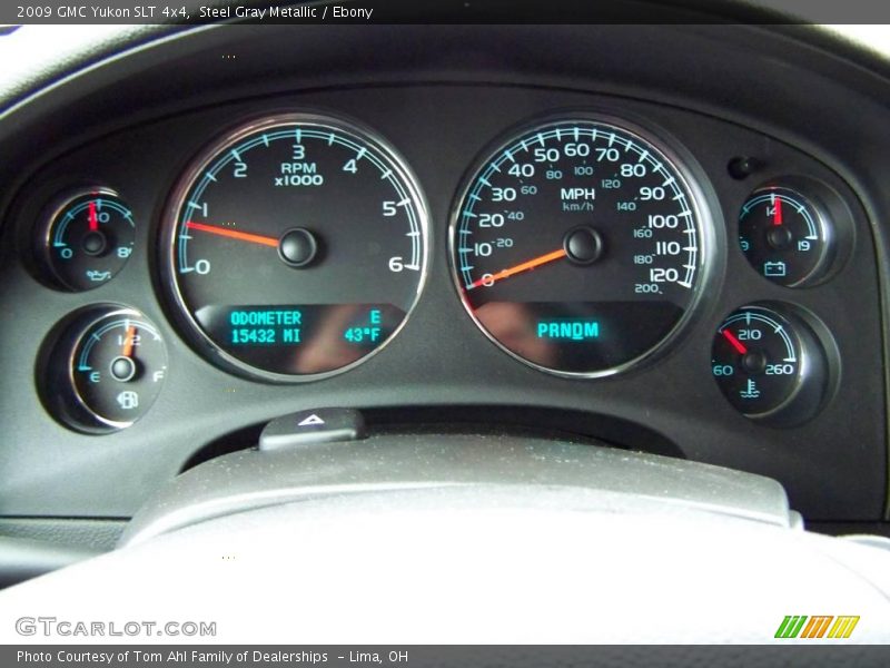 Steel Gray Metallic / Ebony 2009 GMC Yukon SLT 4x4