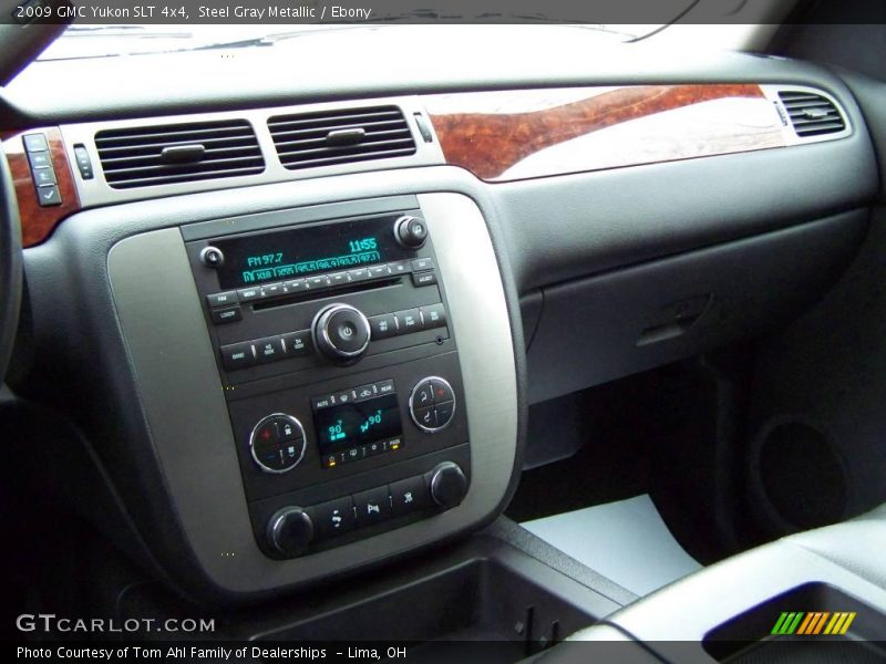 Steel Gray Metallic / Ebony 2009 GMC Yukon SLT 4x4