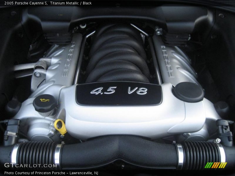 Titanium Metallic / Black 2005 Porsche Cayenne S