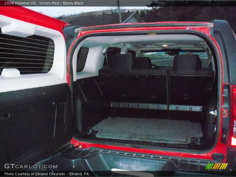 Victory Red / Ebony Black 2008 Hummer H3