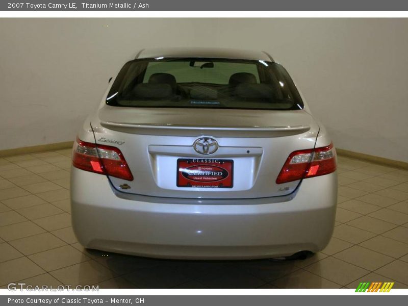 Titanium Metallic / Ash 2007 Toyota Camry LE