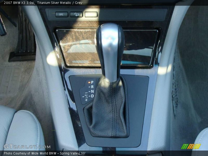 Titanium Silver Metallic / Grey 2007 BMW X3 3.0si