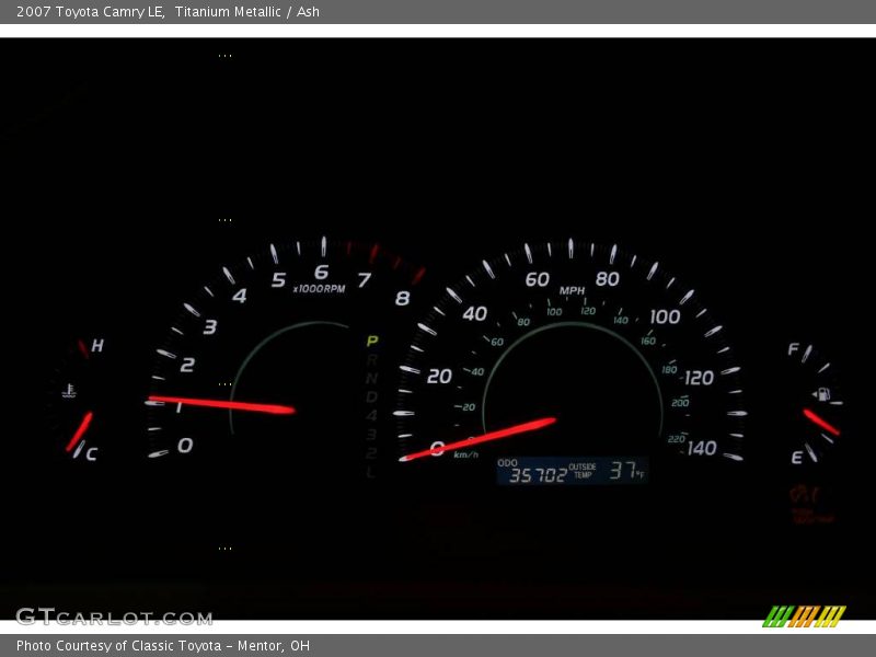 Titanium Metallic / Ash 2007 Toyota Camry LE