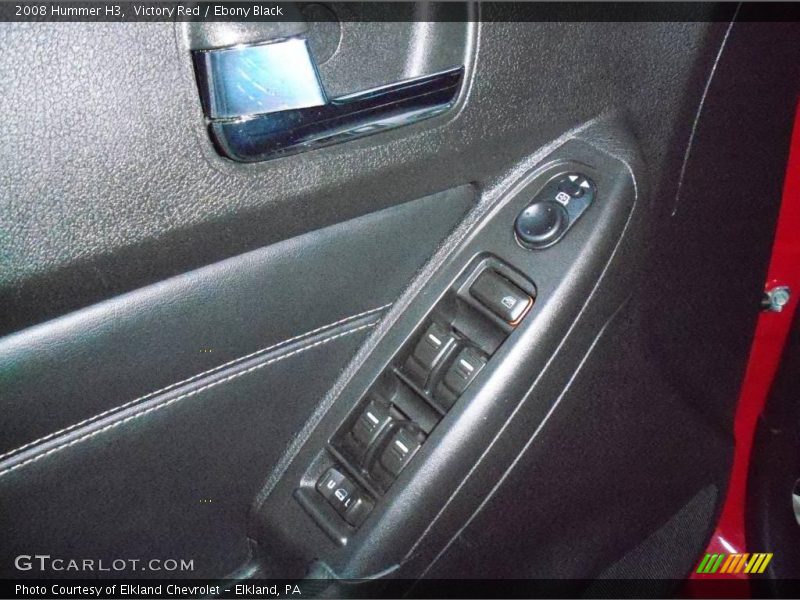 Victory Red / Ebony Black 2008 Hummer H3