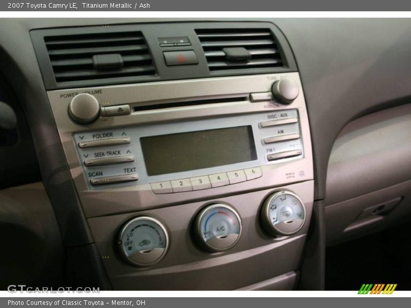 Titanium Metallic / Ash 2007 Toyota Camry LE