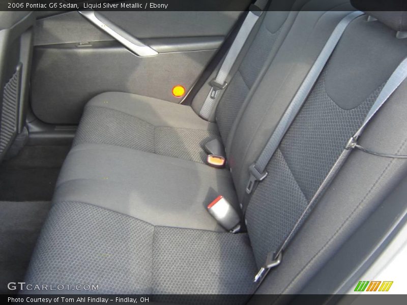 Liquid Silver Metallic / Ebony 2006 Pontiac G6 Sedan