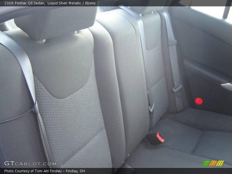 Liquid Silver Metallic / Ebony 2006 Pontiac G6 Sedan