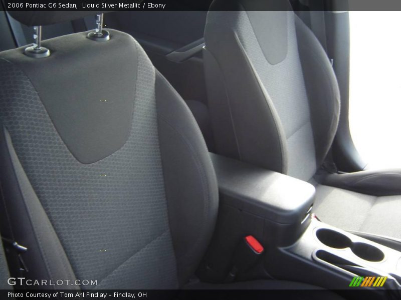 Liquid Silver Metallic / Ebony 2006 Pontiac G6 Sedan