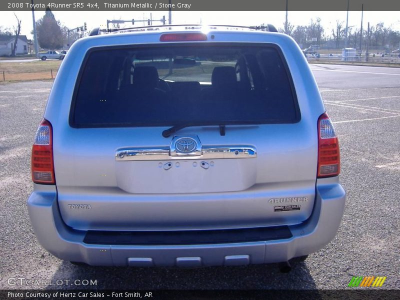 Titanium Metallic / Stone Gray 2008 Toyota 4Runner SR5 4x4