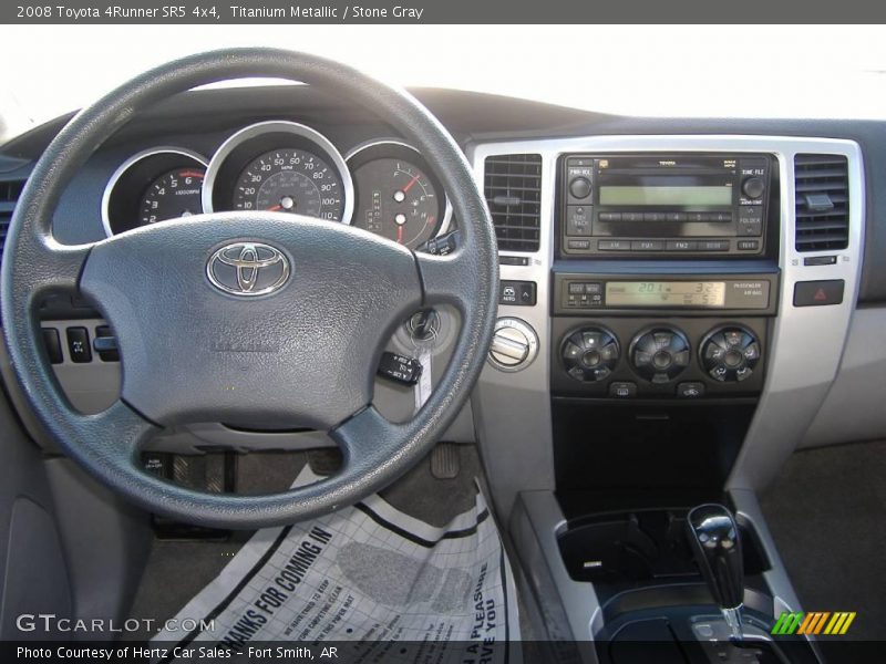 Titanium Metallic / Stone Gray 2008 Toyota 4Runner SR5 4x4