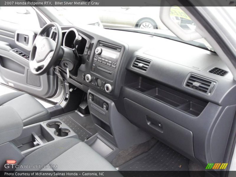 Billet Silver Metallic / Gray 2007 Honda Ridgeline RTX