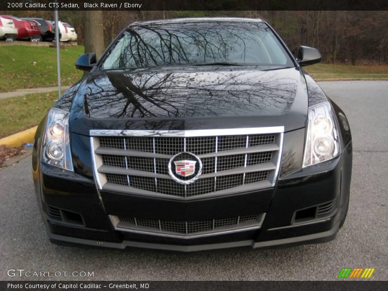 Black Raven / Ebony 2008 Cadillac CTS Sedan