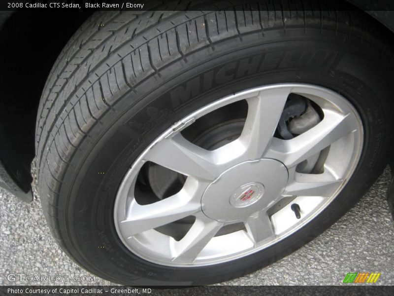 Black Raven / Ebony 2008 Cadillac CTS Sedan