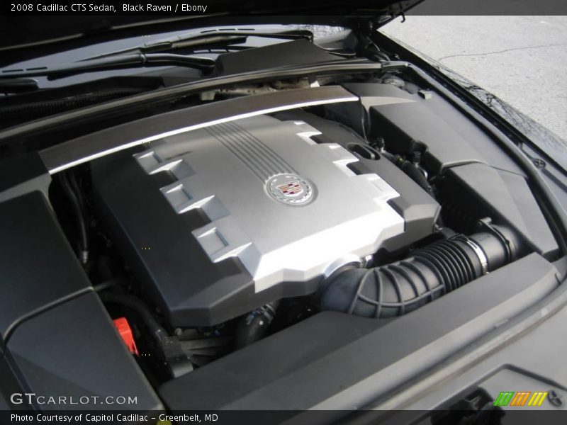Black Raven / Ebony 2008 Cadillac CTS Sedan
